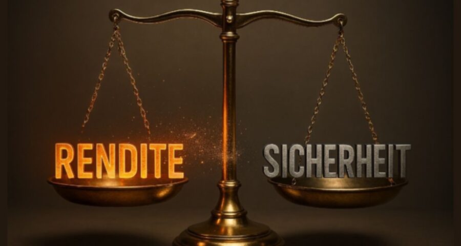 Gleichgewicht zwischen Renditechancen und Sicherheit